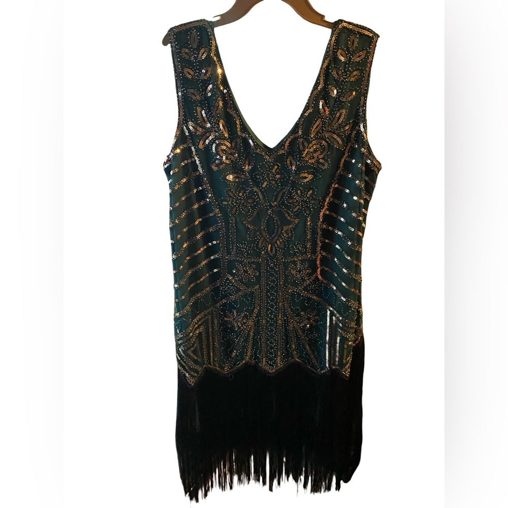 Teen/ Adult Roaring 20 Great Gasby Flapper Dress